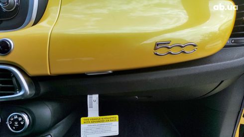 Fiat 500X 2015 желтый - фото 40