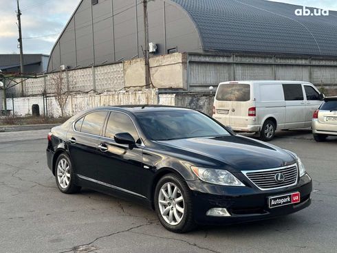 Lexus ls 460 2007 черный - фото 3