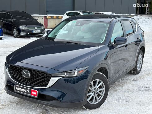 Mazda CX-5 2022 синий - фото 2