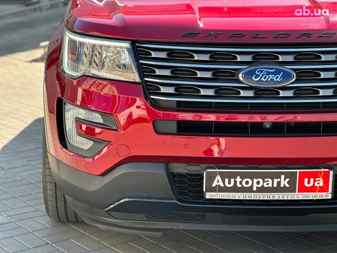 Ford Explorer 2017 красный - фото 8