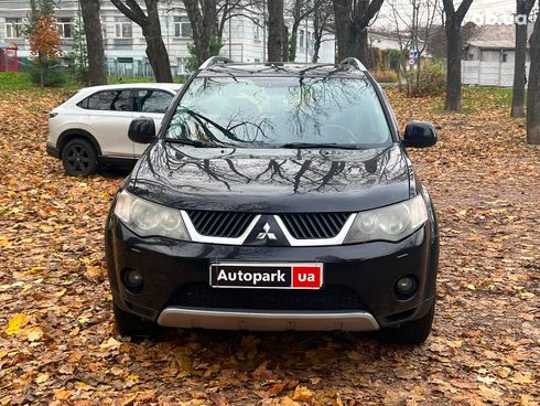 Mitsubishi Outlander XL 2008 черный - фото 2