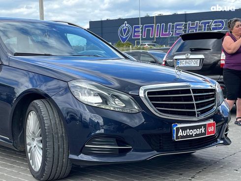 Mercedes-Benz E-Класс 2014 синий - фото 5