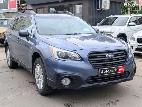Subaru Outback 2016 синий - фото 11