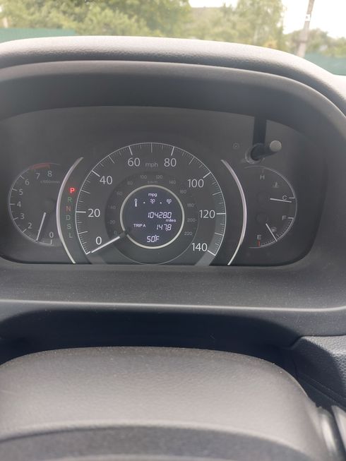 Honda CR-V 2015 черный - фото 4