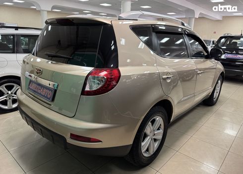Geely GX7 2015 бежевый - фото 13