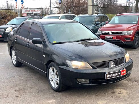 Mitsubishi Lancer 2005 черный - фото 3