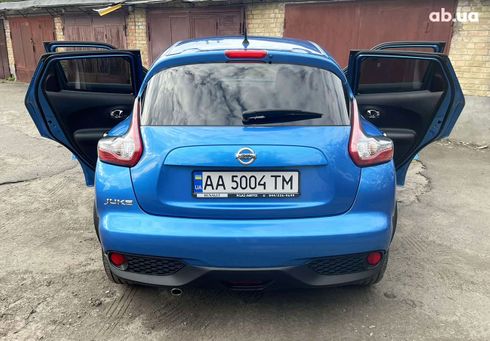 Nissan Juke 2018 голубой - фото 4