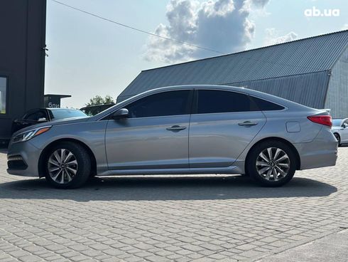 Hyundai Sonata 2014 серый - фото 5