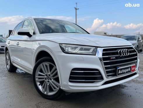 Audi Q5 2018 белый - фото 4