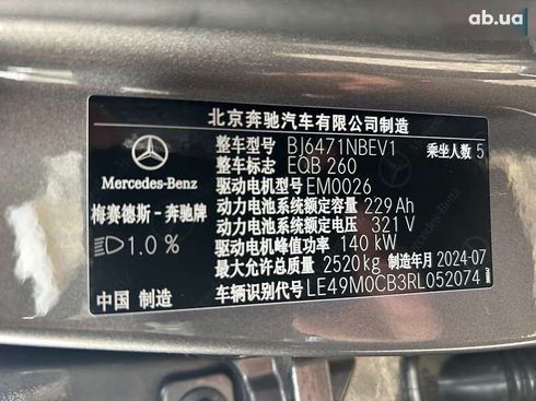 Mercedes-Benz EQB-Класс 2025 - фото 19