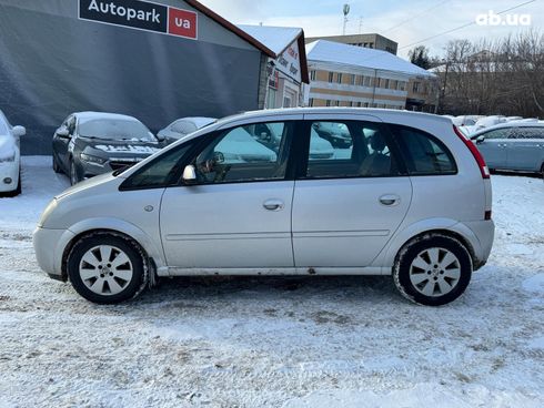 Opel Meriva 2005 серый - фото 10