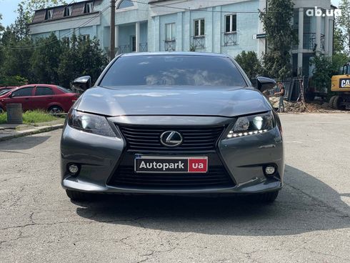 Lexus es 350 2014 серый - фото 2