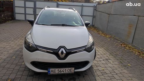 Renault Clio 2015 белый - фото 10