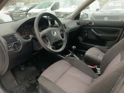 Volkswagen Golf 2001 серый - фото 26