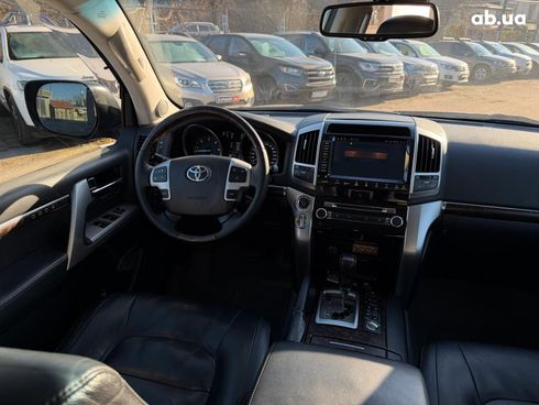 Toyota land cruiser 200 2015 черный - фото 39