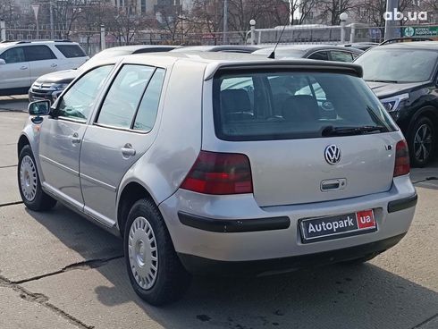 Volkswagen Golf 2001 серый - фото 4