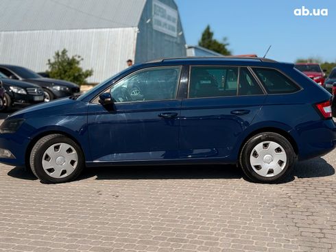Skoda Fabia 2015 синий - фото 9