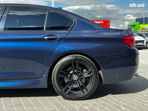 BMW 5 серия 2013 синий - фото 6