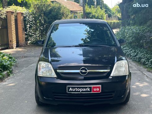 Opel Meriva 2005 черный - фото 2