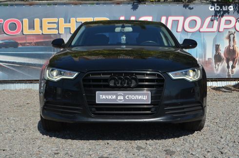 Audi A6 2013 черный - фото 2