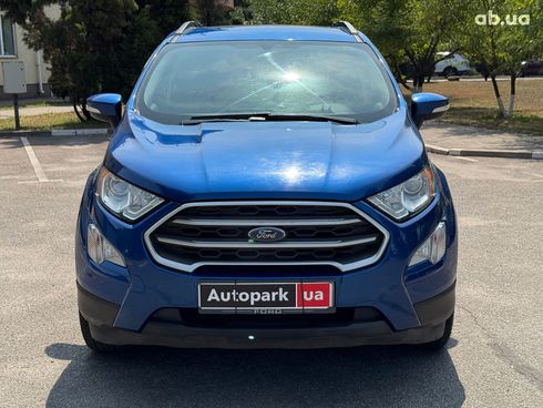 Ford EcoSport 2018 синий - фото 8
