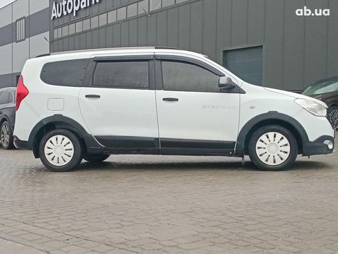Dacia Lodgy 2015 белый - фото 15