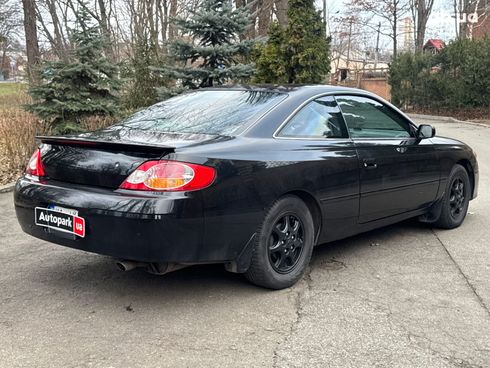 Toyota Solara 2003 черный - фото 4