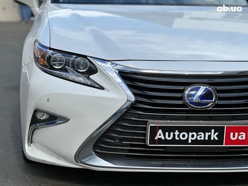 Lexus es 350 2018 белый - фото 4