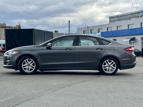 Ford Fusion 2016 серый - фото 2