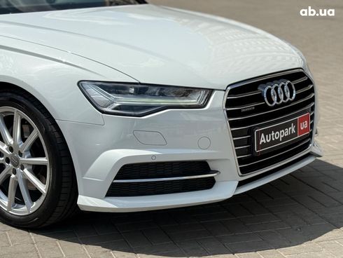 Audi A6 2015 белый - фото 4