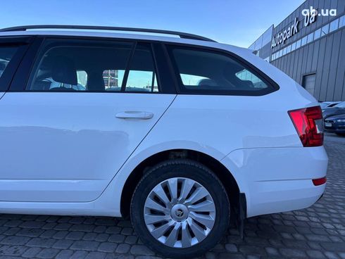 Skoda octavia a7 2014 белый - фото 12