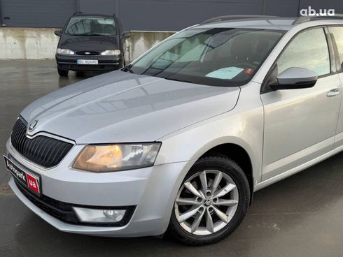 Skoda octavia a7 2014 серый - фото 4