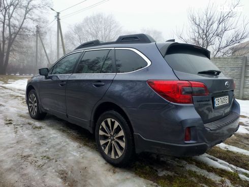 Subaru Outback 2016 серый - фото 3