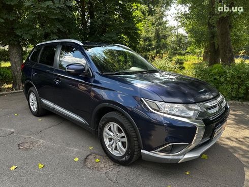 Mitsubishi Outlander 2016 синий - фото 3