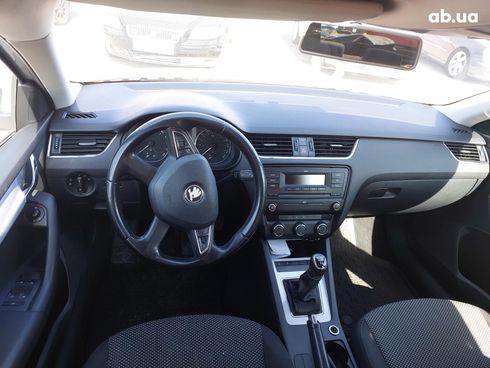 Skoda octavia a7 2013 серый - фото 21