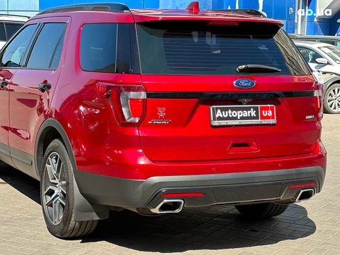 Ford Explorer 2017 красный - фото 18