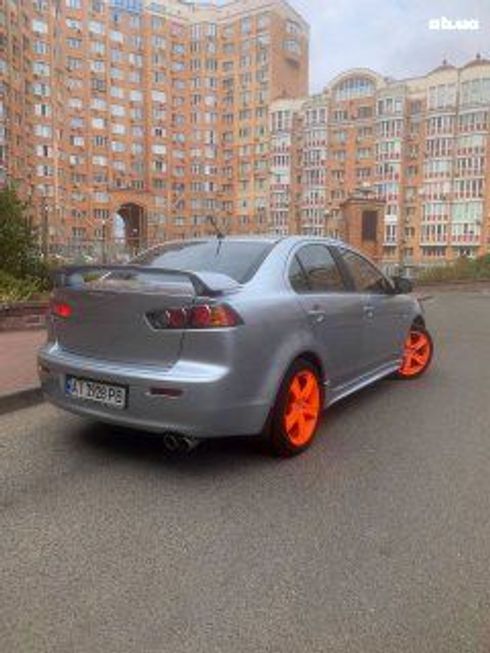 Mitsubishi Lancer 2008 серебристый - фото 3