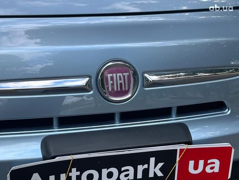 Fiat 500E 2014 синий - фото 5