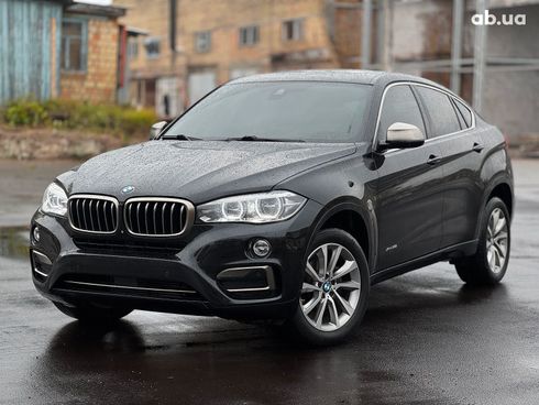 BMW X6 2018 черный - фото 2