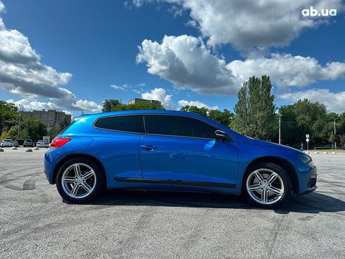 Volkswagen Scirocco 2008 синий - фото 8
