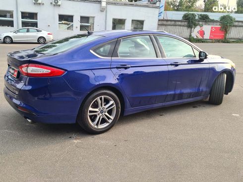 Ford Fusion 2013 синий - фото 4