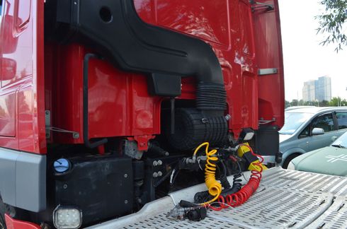 DAF CF 400 FT 2016 красный - фото 6