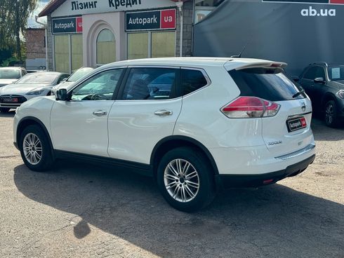 Nissan Rogue 2015 белый - фото 7