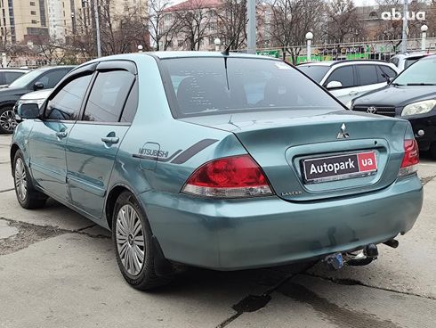 Mitsubishi Lancer 2006 зеленый - фото 8