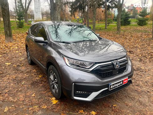 Honda CR-V 2021 серый - фото 5