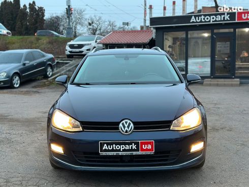 Volkswagen Golf 2013 синий - фото 2