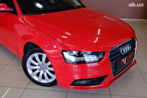 Audi A4 2014 красный - фото 3