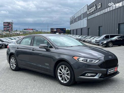 Ford Fusion 2017 серый - фото 4