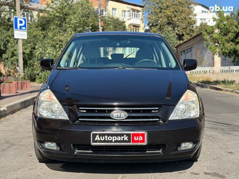 Kia Carnival 2008 черный - фото 2