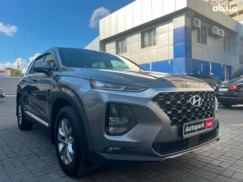 Hyundai Santa Fe 2019 серый - фото 4